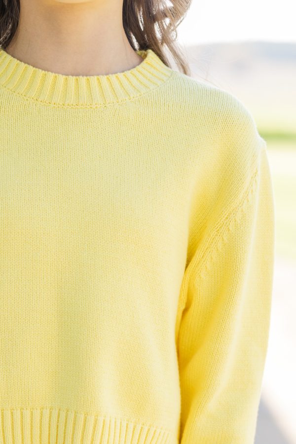 Girls: The Lucy Yellow Sweater Sale - Image 3