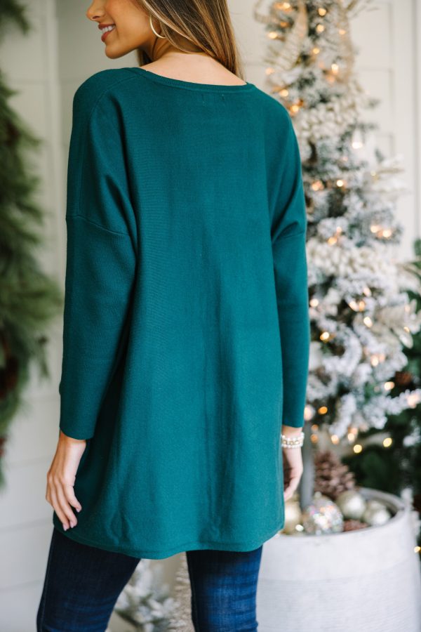 Loving My Life Emerald Green Pocket Tunic Cheap - Image 3