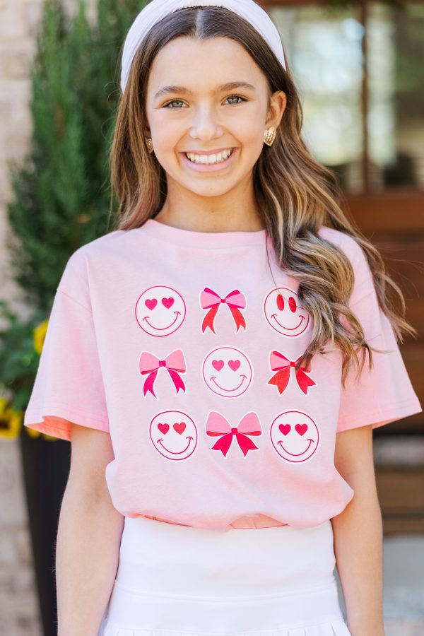 Girls: Galentines Day Blush Graphic Tee For Cheap