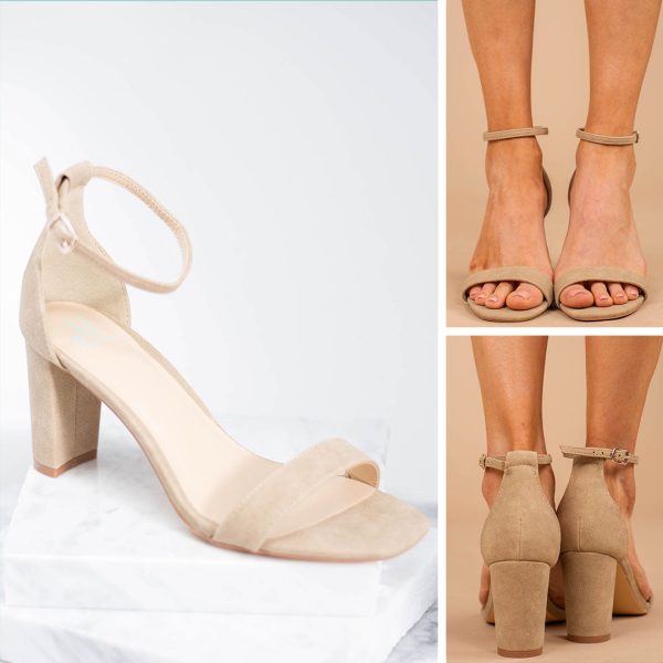 The Night Is Young Nude Strappy Heels Online - Image 5