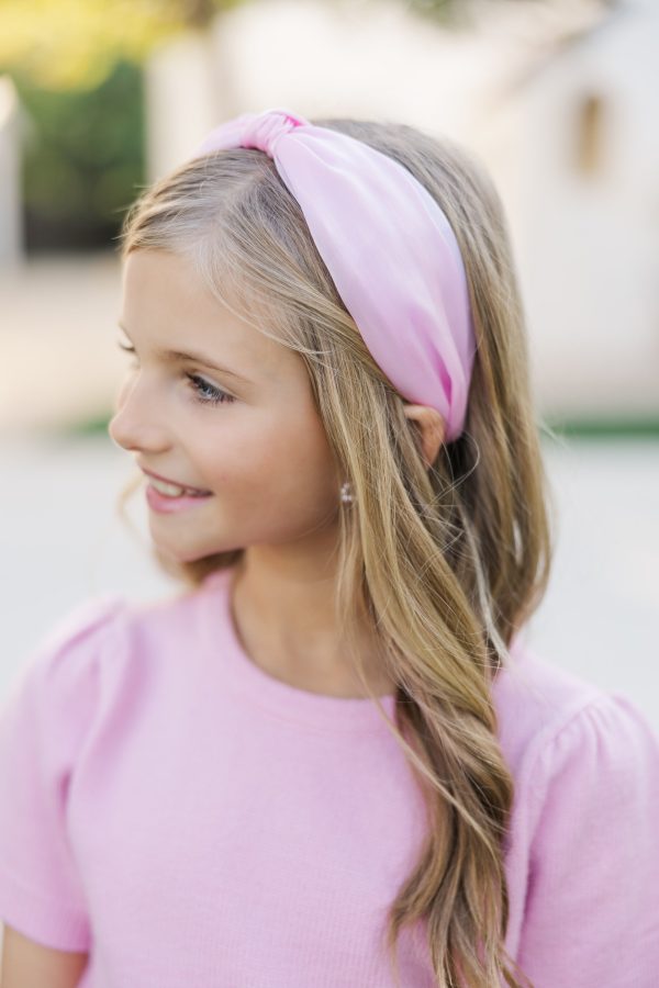 Girls: The Millie Bubblegum Tulle Headband Online Hot Sale