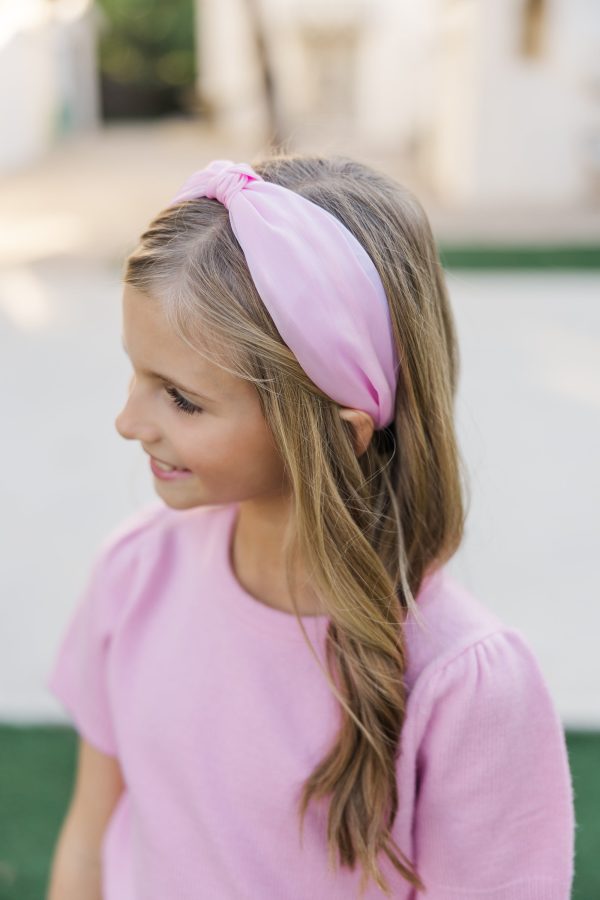 Girls: The Millie Bubblegum Tulle Headband Online Hot Sale - Image 3