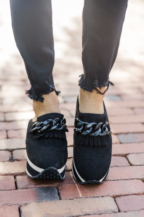 Stay On Course Black Mule Sneakers Online Sale - Image 4