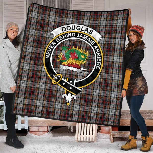 Douglas Ancient Dress Tartan Crest Quilt For Discount - Image 2