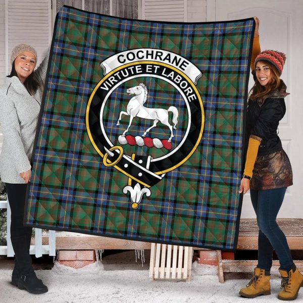 Cochrane Ancient Tartan Crest Quilt Discount - Image 2